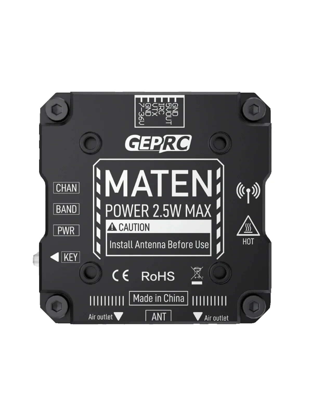 GEPRC MATEN 5,8G 2,5 W VTX PRO - Foxeer Reaper Extreme 2.5W Vtx reseña y precio